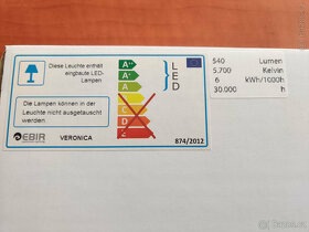 Koupelnové LED světlo nad galerku - 5