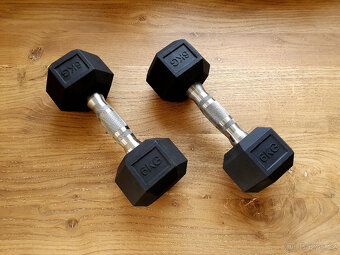 jednoručky činky - HEXA 2-10kg (108kg) - 5