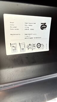 Střešní box Hapro Carver 4.5 MF + lišty Menabo Sherman - 5