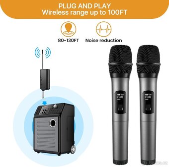 Tonor TW320, 2 sety 4 mikrofony cena za dva sety - 5