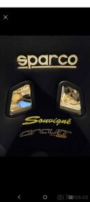 Prodám závodní sedačku Sparco - 5