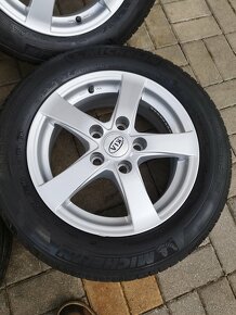 ALU 5x114.3 r15 DEZENT + LETNÍ PNEU - 5