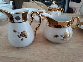 Porcelánová sada zlatá - 5