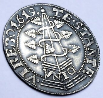 Morava, stavy,12 krejcar 1619,novoražba,ČNS Brno,Ag 999/1000 - 5