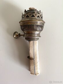 Stará závěsná petrolejová lampa Ehrich & Graetz - 5