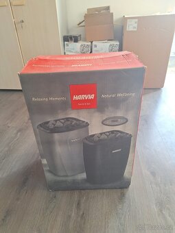 Saunová kamna HARVIA Moderna V80E - černá - 5