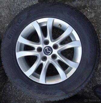 Zimní originál Mazda Alu kola 5x114,3 215/65 R16 - 5