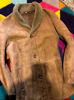 MORLANDS-REAL LAMBSKIN.ENGLAND PÁNSKÁ ZIMNÍ BUNDA Z BERÁNKA - 5