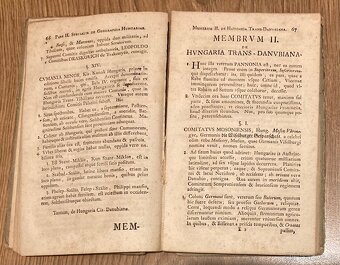 Mathias Bel - Compendium Hungariae, 1767 - 5