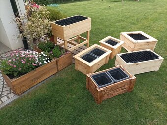 Vyvýšený záhon, květináč, truhlík skladem - 5