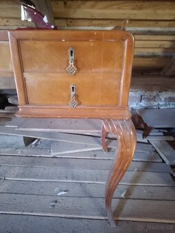 Starožitný psací stůl - 5