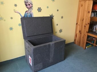 termobox,thermobox, polystyrenová bedna XL1 šedý - 5