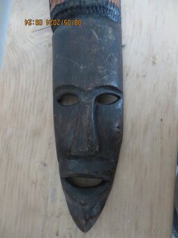 Original africká maska z roku 1970 - 5