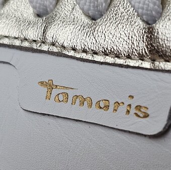 Dámské kožené tenisky Tamaris, velikost 39/40 - 5