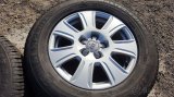 Orig. zimní alu Audi Q3 5x112, Semperit 215/65R16, 4x8mm - 5