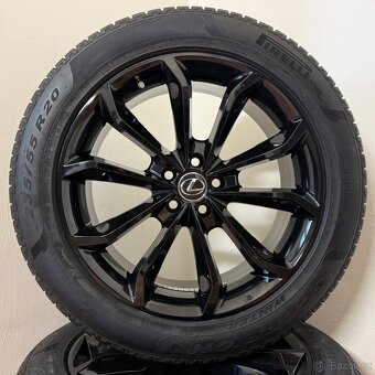NOVÁ TOYOTA/LEXUS 5x114,3 R20 ET30+ZIMNÍ 235/55R20 BLACK - 5