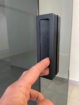 Dveře interiérové skleněné posuvné - 5