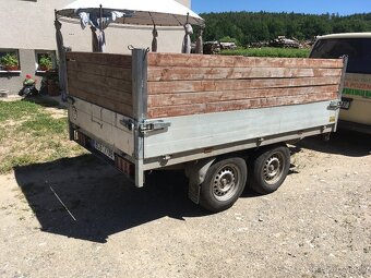 Brzděný přivěs Hapert 3500 kg - 5