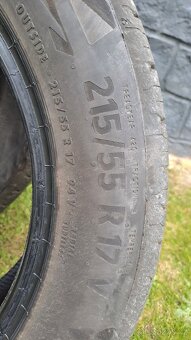 Nové Continentálky letní 215-55 R 17 - 5