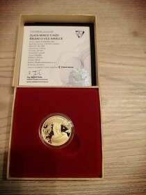 Sada zlatých mincí - Večerníček 50 let (5 ks Au mincí) - 5