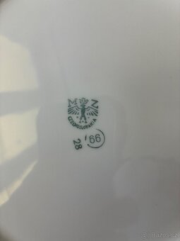 Talíře se zlacením ve stylu Brusel (MZ Czechoslovakia) - 5
