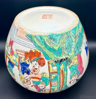 Čínská porcelánová dóza - 5