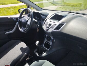 FORD FIESTA 1,2 2X KOLA, 60KW,VELMI PĚKNÝ STAV. - 5