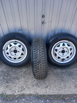 Prodám plechové disky Opel Kadett E R13 - 5