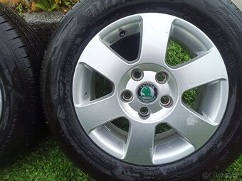 Alu disky Škoda+ pneu - 5