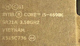 i5-4570 i5-4590 i5-4590S i5-4460 (od 160 Kč/ks) - 5