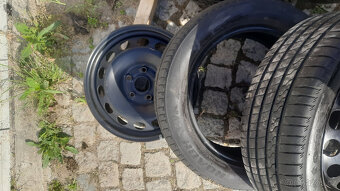 plech disky s pneu 205/55 r16 s poklicema VW - 5