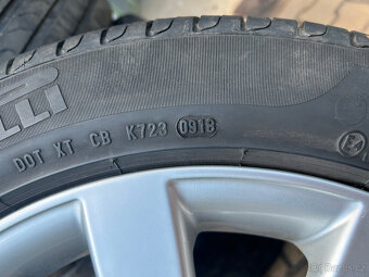 AUDI A4 B8 Alu disky 8Jx17 včetně pneu 245/45x17 - 5
