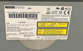 DVD mechaniky PATA, cena za 1 kus - 5