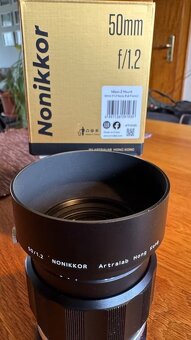 Artralab Nonikkor 50 mm f/1.2 pro Nikon Z mount +++ Vzácnost - 5