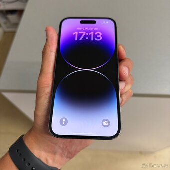 iPhone 14 Pro 256GB, bez škrábance, fialový, záruka - 5
