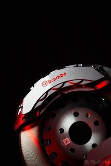 Velké brzdy Brembo Audi 400mm 6píst Nové - 5