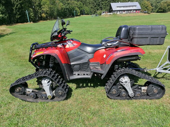 Arctic cat 700 + sněžné pásy - 5