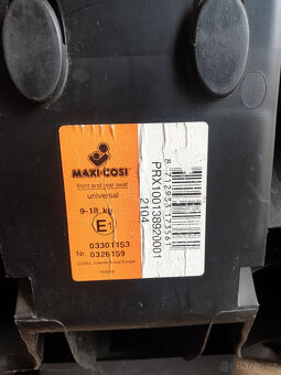 Dětská sedačka MAXI-COSI 9-18kg na zadní i přední sedadlo - 5