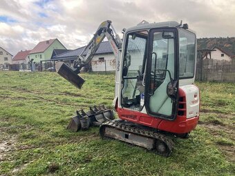 Takeuchi TB216 V4 najvyššia výbava naklapacia hlavica - 5