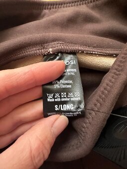 Lelosi zateplene leginy S Long hnede Nove - 5