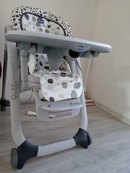 Jídelní židlička Polly Progres5 4 kola - Anthracit - 5