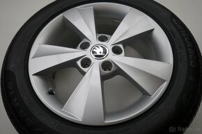 Škoda Octavia - Originání 16" alu kola - Letní pneu - 5