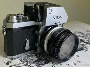 Nikon F + Nikkor H.C 28mm f3,5 - 5