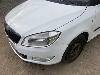 Škoda Fabia 2012 1.2 TSI 63KW CBZ 1026 BÍLÁ VEŠKERÉ DÍLY - 5