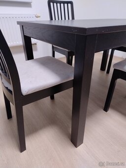 Jídelní stůl rozkládací 80 x 130/190 cm, IKEA - 5