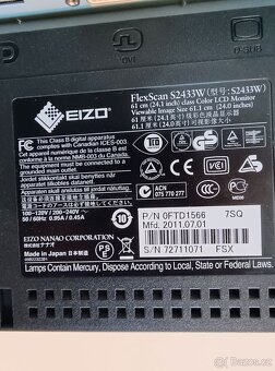 Monitor 24“ zn. Eizo FlexScan S2433W - 5