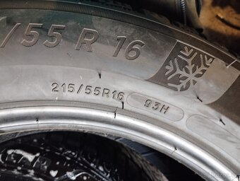 215/55/16 93h Michelin - zimní pneu 4ks - 5