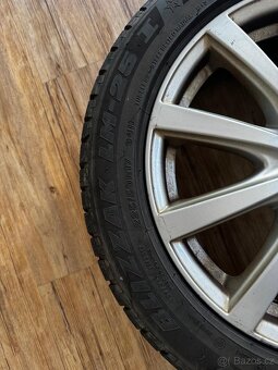4x Alu 17" se zimními pneu runflat na Mercedes S205 W205 - 5