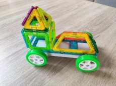 Čtyřkolový podvozek k mag. stavebnici Magformers prodloužený - 5