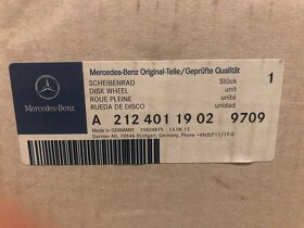 Prodám originální disk Mercedes 8,5x17 A 212 401 19 9707 - 5